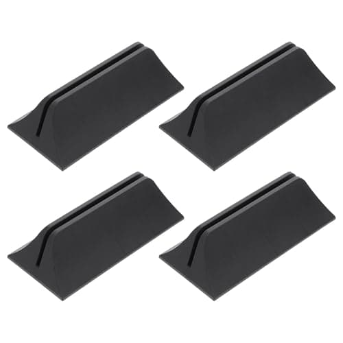 Image of HOMOCONO Desk Partition Support Brackets 4pcs Screen Partition Clips Removable Office Desk Divider Clamps Abs Material Easy to Operate Efficient for Office Use