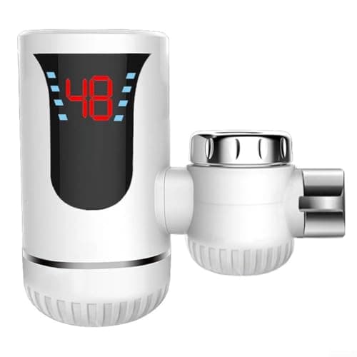 Image of Instants Hot Water Tap, Water Temperature Heaters With Digital Display Tankless Heating For Instant Dual-use Electric