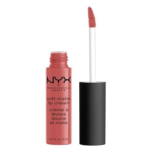 Image of NYX Professional Makeup Soft Matte Lip Cream with Creamy Whipped Texture & Matte Finish, Highly Pigmented Colour, Long Lasting, Vegan Formula, Shade: Zurich