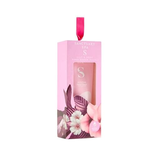 Image of Sanctuary Spa Lily And Rose Handcream Gift, Vegan, Gift For Women, Birthday Gift, Womens Gift Sets, Self Care Gift