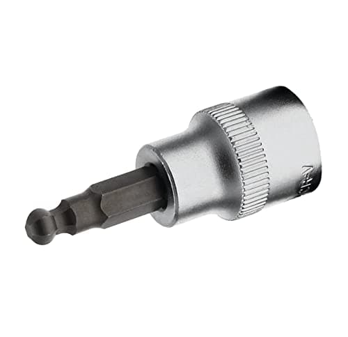 Image of King Dick Socket SD Insert Hex Bit 3/8" Ball Point Metric 10mm (MSHM210B)