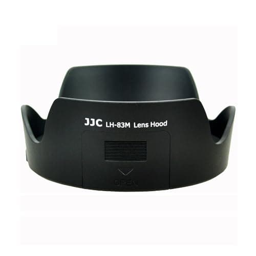Image of JJC Lens Hood With Side Window Design Shade Reversible Tulip Flower Hood for EF 24-105mm F3.5-5.6 IS STM - Replacement of Canon EW-83M