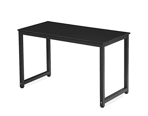 Image of Millhouse Computer Desk Workstation for Home Office, PC Laptop Table, Dining or Gaming Table (Blk-Black)