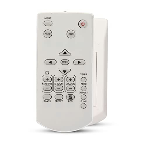 Image of Projector Remote Control for Casio Projectors, Replace Remote Controller Fit for YT‑140 YT‑151 XJ‑V1 XJ‑V2 XJ‑ Projector, Perfect Replacement