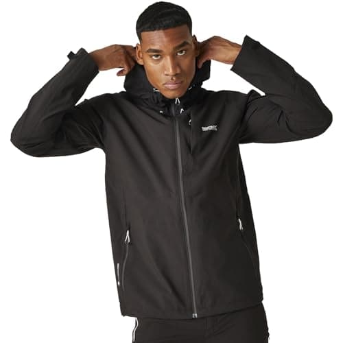 Image of Regatta Mens Britedale Waterproof Jacket Black M