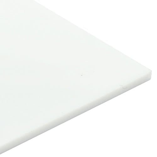 Image of 3mm White Gloss Cast Acrylic Sheet 16 SIZES TO CHOOSE (420mm x 297mm / A3)