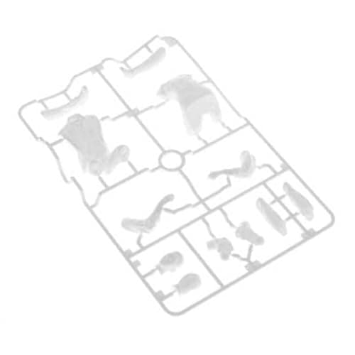 Image of TAMIYA 300056536 1:14 Truck Driver Figure kit, White