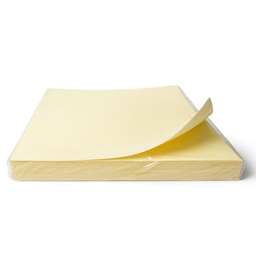 Image of JamJar Print Cream Coloured Paper | 100 Sheets A4 100gsm | Made in The UK | Smooth for Home and Office Writing, Printing, Art and Children’s Crafts