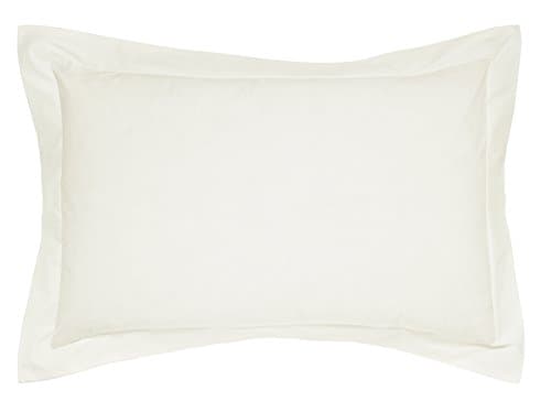 Image of Helena Springfield 50/50 Polycotton Ivory Pillowcase/s Oxford - Single 48 x 76cm (1)