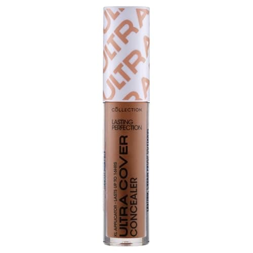 Image of Collection Cosmetics Lasting Perfection Ultra Cover Concealer, Up to 16hr Wear, XL Applicator, Nutmeg, 5.5ml
