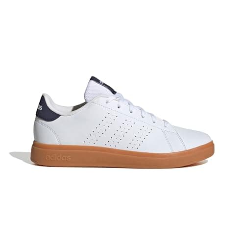 Image of adidas Unisex Kids Advantage Base 2.0 Shoes Junior, FTWR White/Shadow navy/GUM10, 6 UK
