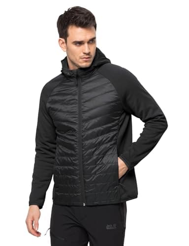 Image of Jack Wolfskin ROUTEBURN PRO HYBRID M, Men’s Softshell jacket, black,