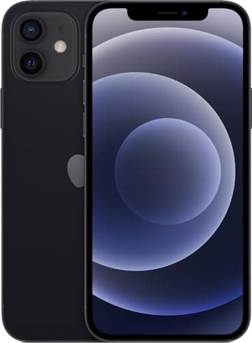 Image of Apple iPhone 12, 256GB, Black (Renewed)