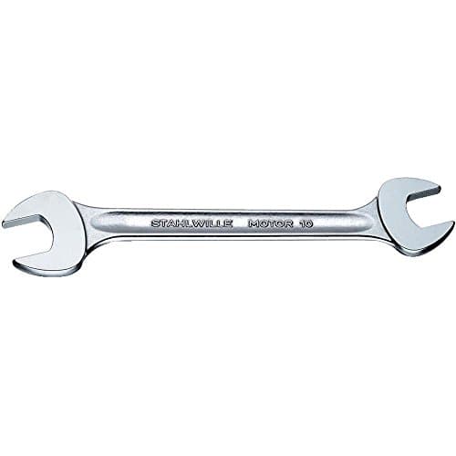Image of Stahlwille 10 13 X 15 "10" Double Open Ended Spanner Set, Silver, 13 x 15 mm