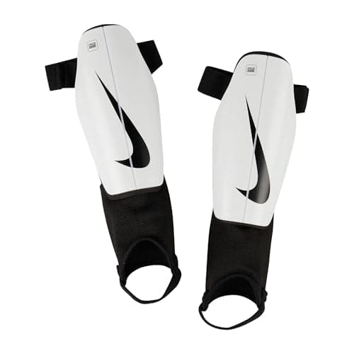 Image of NIKE DX4610-100 Y NK CHRG GRD SU23 Shin guards Unisex WHITE/BLACK/BLACK Size S