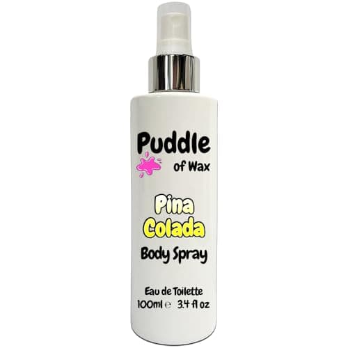 Image of Pina Colada Body Spray - 100ml Eau de Toilette (EDT) - Atomiser Mist - Fruity Scent - Vegan Friendly - Puddle of Wax - Made in the UK