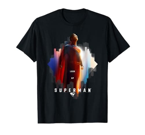Image of Superman (2025 Movie) Look Up Shield T-Shirt