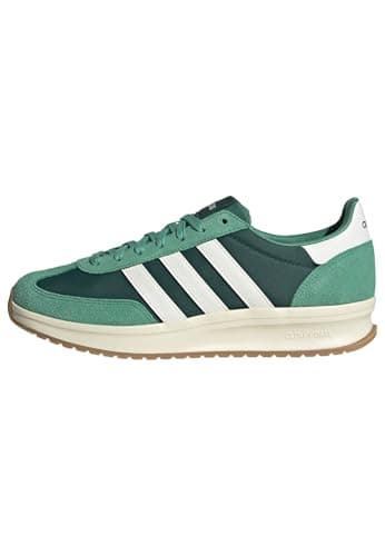 Image of adidas Men's Run 70S 2.0 Shoes, Collegiate Green/Core White/Semi Court Green, 8 UK