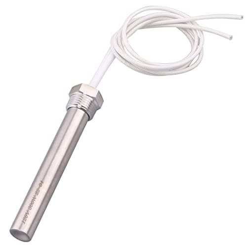 Image of DERNORD Immersion Cartridge Heater 120V 300W Hot Rod Heating Element Replacement 1/2 Inch Thread