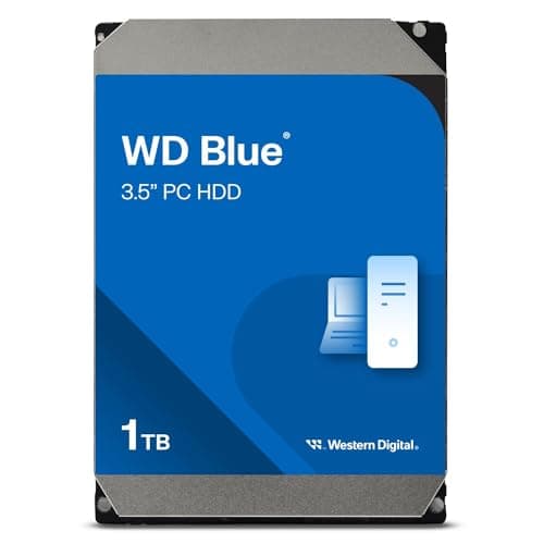 Image of WD Blue 1TB 3.5" Internal Hard Drive - 7200 RPM Class, SATA 6 Gb/s, 64MB Cache, 2 Year Warranty