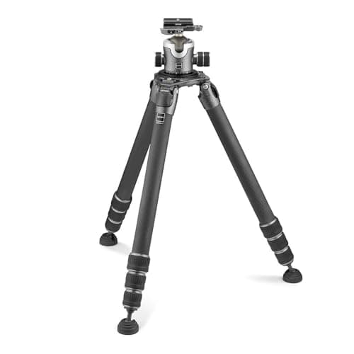 Image of Gitzo Systematic Series 5 Tripod, Camera Tripod with Series 4 Centre Ball Head, Photography Accessories, for Content Creation, Video, Professional Photography, Load Capacity 30 Kg