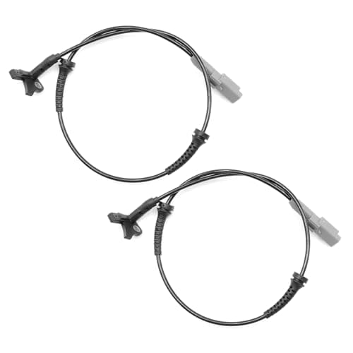 Image of Ollanoos 2Pcs 4545F5 ABS Wheel Speed Sensor Front ABS Sensor Left Right, Replacement for Citroen C4 DS4 DS5 Replacement for Peugeot 307 308 3008 5008, Replaces 9665386780