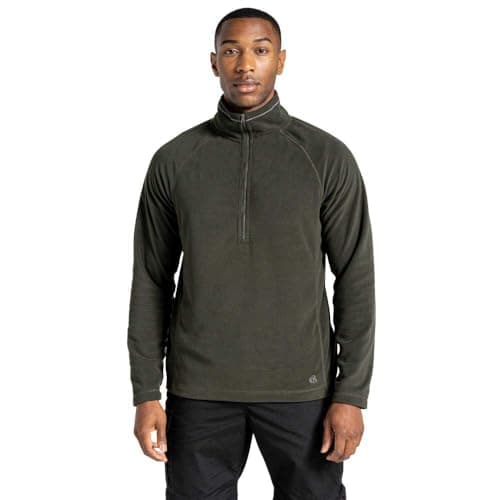 Image of Craghoppers Mens Expert Corey 200 Half Zip Fleece Jacket, Dark Cedar, L EU