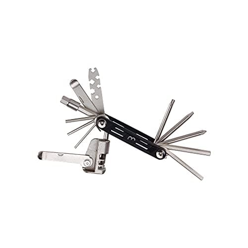 Image of Bbb Cycling MaxiFold Cycling Bike Repair Tool Kit Mini Set Multifunctional 18-in-1 Foldable Multitool Aluminium, Large BTL-141