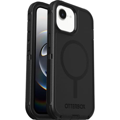 Image of OtterBox Defender Series MagSafe Case for iPhone 16e, 15, 14, 13, Shockproof, Drop Proof, Ultra-Rugged, Protective Case, 7x Tested to Military Standard, Black