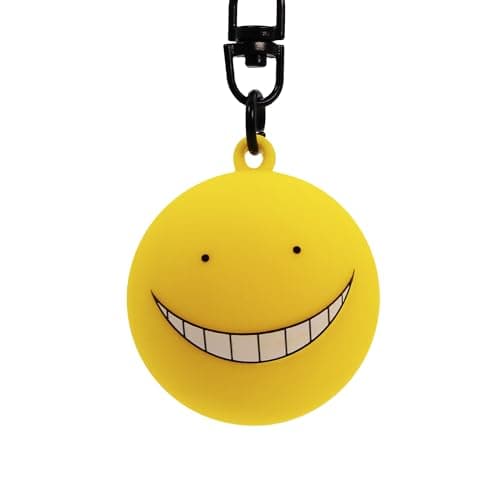 Image of ABYSTYLE - ASSASSINATION CLASSROOM Koro 3D Keyring, Yellow, Dimensions : H. 3,5 cm x L. 3,5 cm