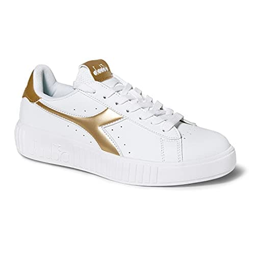 Image of DIADORA GAME P STEP WOMAN'S WHITE SPORTSHOES 176737C9554