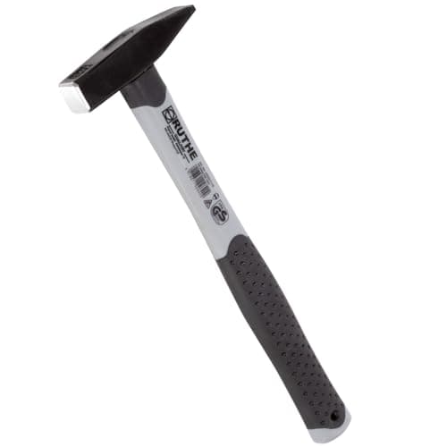 Image of Ruthe 3003017119 VPA/GS Riveting Hammer German Shape with Fibre-Glass Handle, Multi-Colour, 300 g