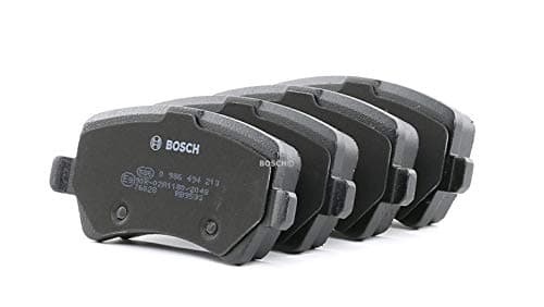 Image of Bosch BP1149 - Brake Pads Car Rear Axle - Bosch Quality - Reduced Noise and Dust - ECE-R90 Certified - Copper-Free - 1 Set of 4 Pads - With Accessories