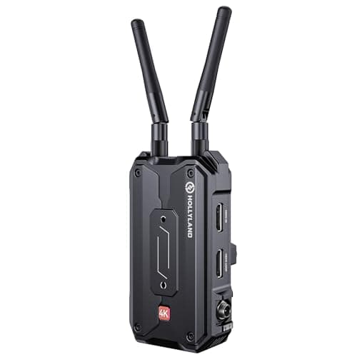 Image of Hollyland Pyro H Wireless HDMI Transmitter and Receiver, 4K30/1080p60 400m Range, 60ms Latency, Support Up to 4 Wireless Video Receiver, Smart Channel Scan, UVC Live Stream (1 TX)