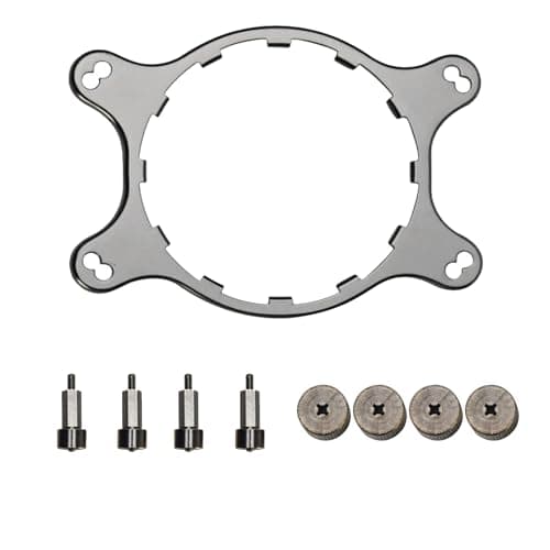 Image of Newyuan CPU Cooler Fan Bracket Heatsink Holder AM4 Mounting Bracket Kit for Corsair Hydro Series H45 H55 H75 H80i v2 H90 H100i v2 H105 H110i GTX H115 H115i