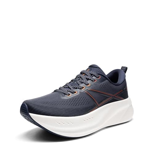 Image of ALLSWIFIT Men's Road Running Shoes Cushion Tennis Shoes Non-Slip Comfortable Lightweight Gym Workout Athletic Arch Support Walking Sneakers,Size 9.5,Blue,AMUMRS2503