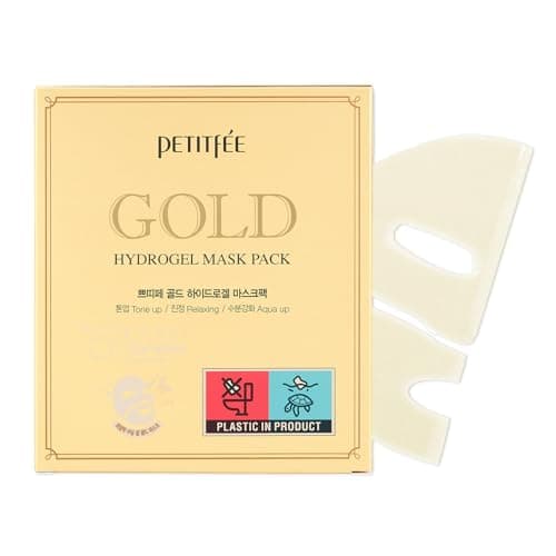 Image of [Petitfee] Gold Hydrogel Mask Pack 5ea/box