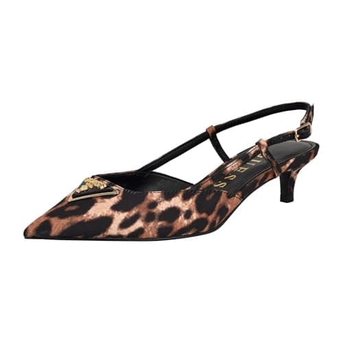 Image of GUESS Women's Jesson Pump, Cheetah Print 210, 3 UK