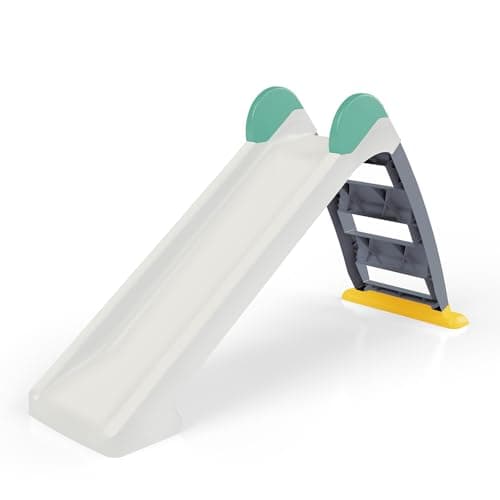 Image of Dolu Kids Slide Indoor and Outdoors - White