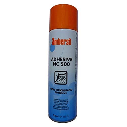 Image of Pack Of 2 Ambersil NC 500 Non Chlorinated Spray Adhesive 500ml 2-4 Mins 31623
