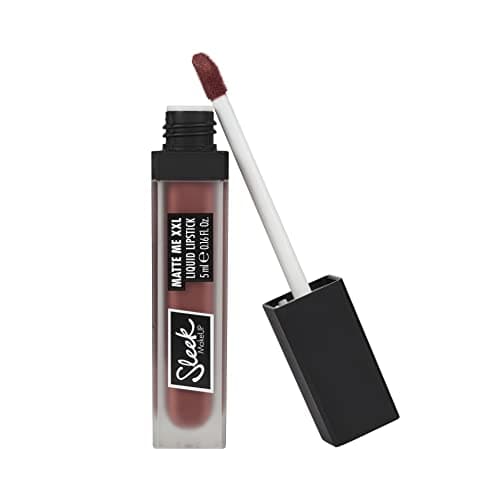 Image of Sleek MakeUP Matte Me XXL Liquid Lipstick, High Impact Colour, Longlasting and Transfer Proof, Mauvin' On Up, 5ml