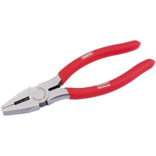 Image of Draper Redline Combination Pliers 160mm | Multifunctional Pliers Hand Tool | PVC Dipped Handles | 67842