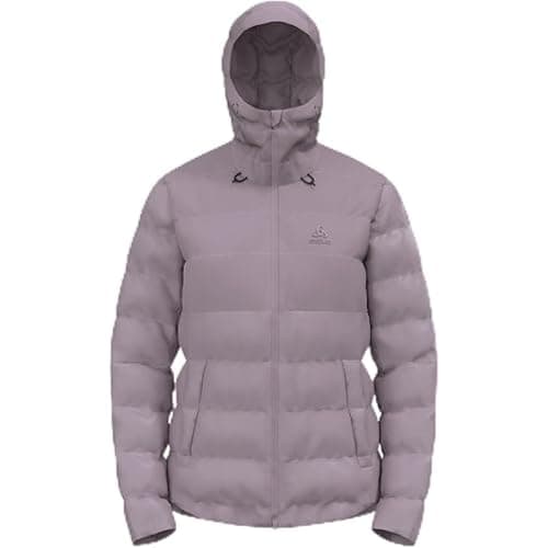 Image of Odlo Women's Regenjacke Damen Severin N-thermic Hooded I Wasserdichte Hardshell Jacke I Wanderjacke Outdoor Jacket, Gray Ridge, XL