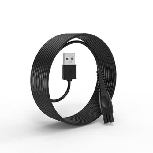 Image of DEXPT 5V Charger Cable Fit for Philips One Blade QP2724 QP2734 QP2824 QP2834 MG7920 MG7940 MG5920 QP6542 MG5940 QP1924 BT3233 S3145 QP6652 MG9525 Wet & Dry Electric Beard Trimmer Shaver Charging Cord