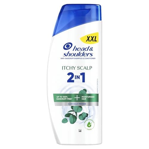 Image of Head & Shoulders Itchy Scalp 2in1 Anti-Dandruff Shampoo and Conditioner 625ml.Works Against Dandruff, Oil and Itch From the 1st Wash. Dandruff Free + Moisturised Hair. Gentle Clean Feeling