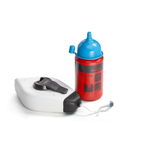 Image of Hultafors chalk line set 30 metres incl. 100g blue chalk I 1mm thick chalkline I For indoor & outdoor use I Water & wind resistant colour I 660103