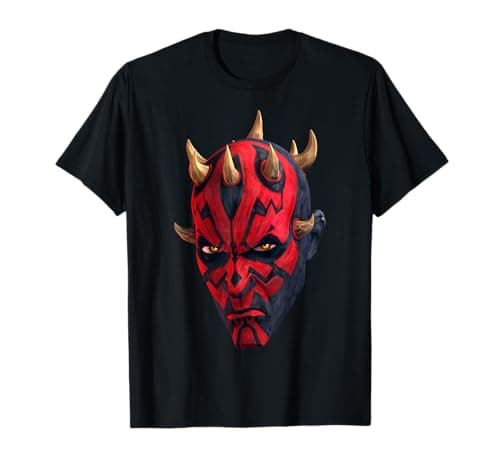 Image of Star Wars: Clone Wars Darth Maul Big Face T-Shirt