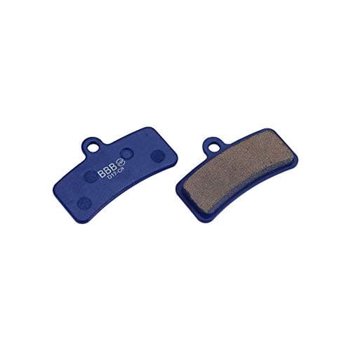 Image of BBB Cycling Bike Disc Brake Pads 1x Pair of Durable Bicycle Disc Brake Pad MTB and Road Bike Compatible with Shimano, Tektro and Bengal Systems DiscStop High Performance BBS-55