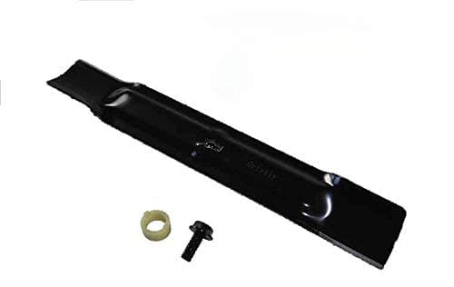 Image of gartenteile Replacement blade including blade screw suitable for electric lawn mower Einhell GE-EM 1233 / replacement blade for lawn mower/spare blade lawn mower