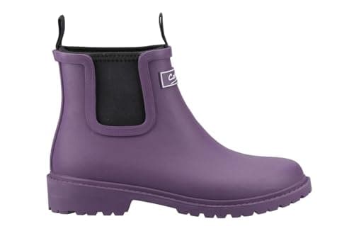 Image of Cotswold Barton Wellington Female Purple Size 6